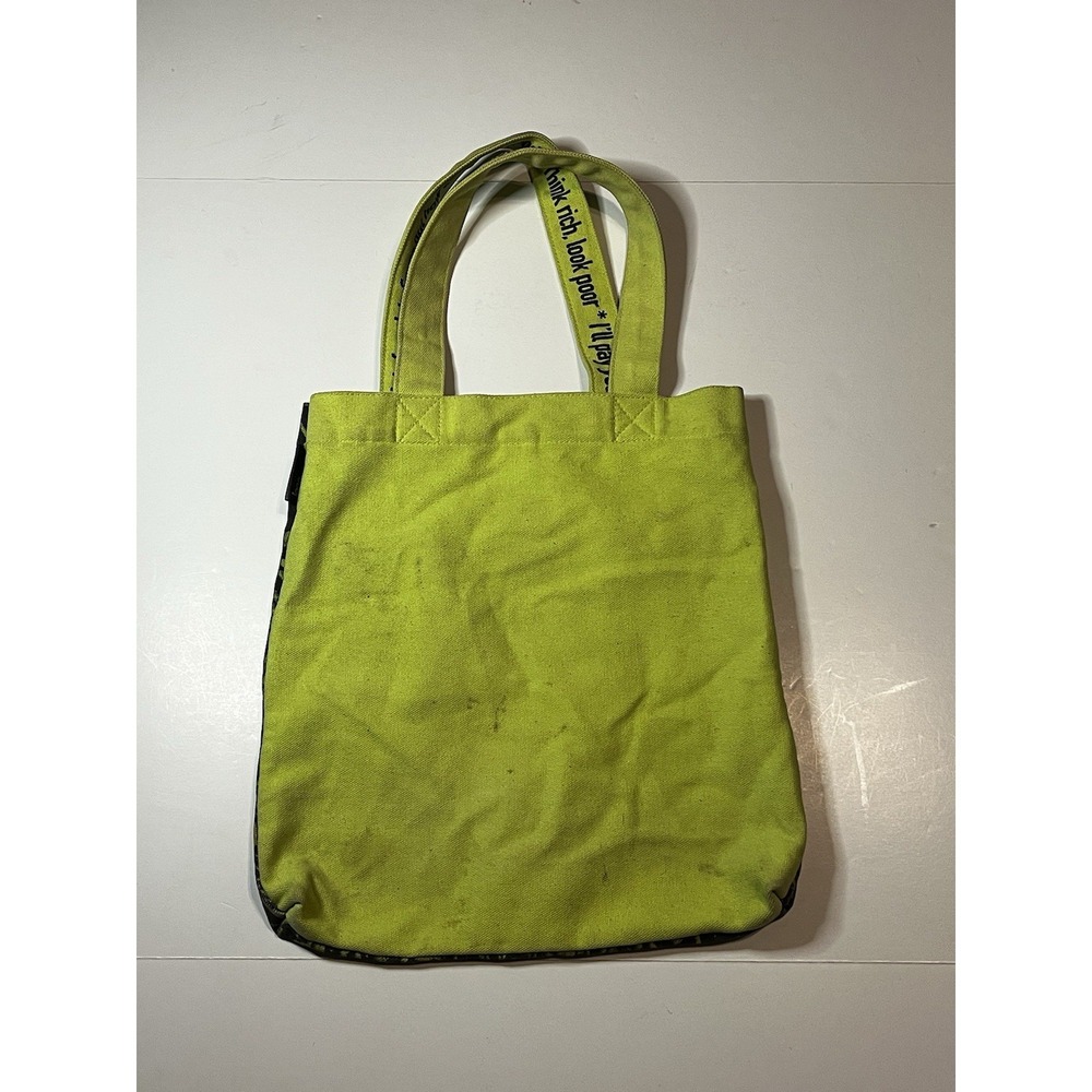 RARE Loop NYC Andy Warhol Mao Floral Canvas Tote Bag With Chained Coin Pouch - Picture 4 of 16